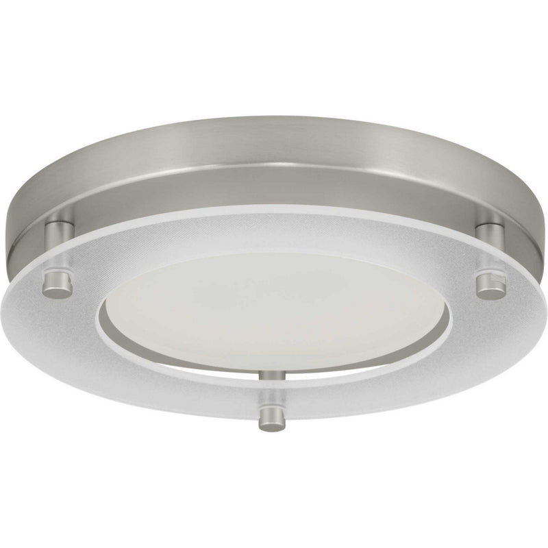 Progress Lighting P8147-09-30K LED Flush Mount, Brushed Nickel