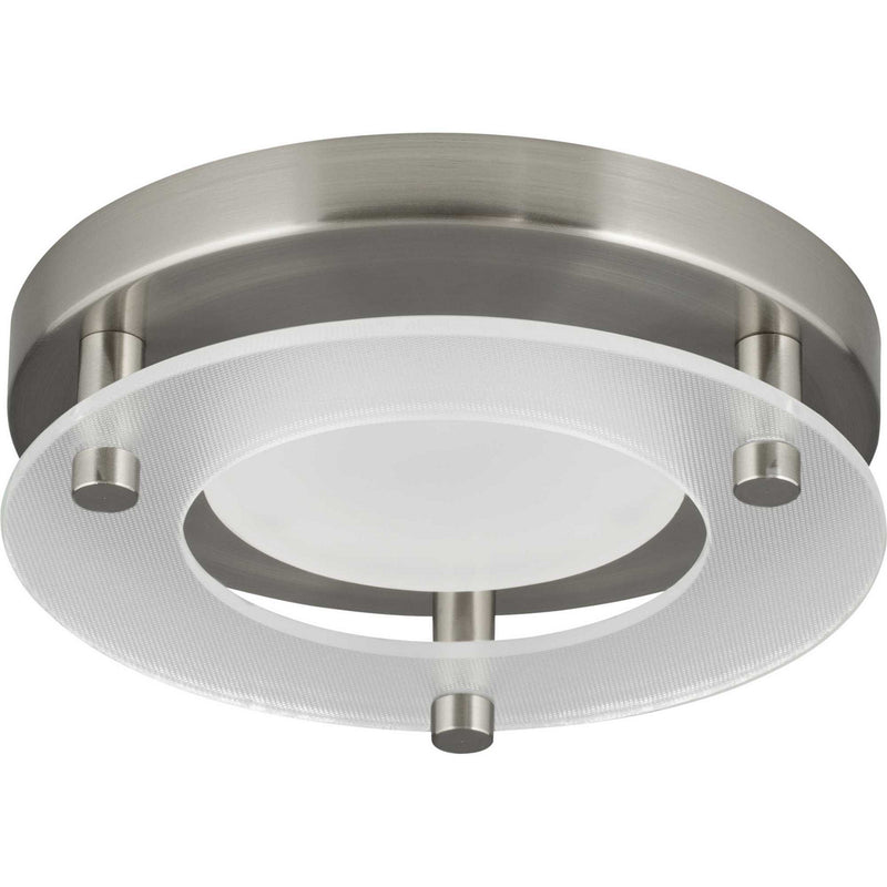 Progress Lighting P8247-09-30K LED Flush Mount, Brushed Nickel