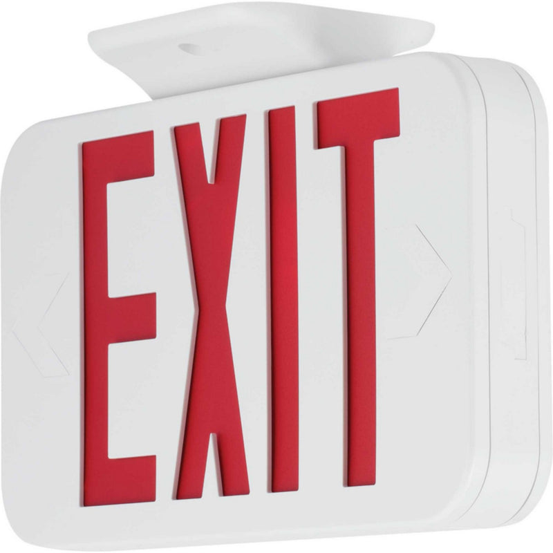 Progress Lighting PETPE-UR-30 LED Emergency Exit, White