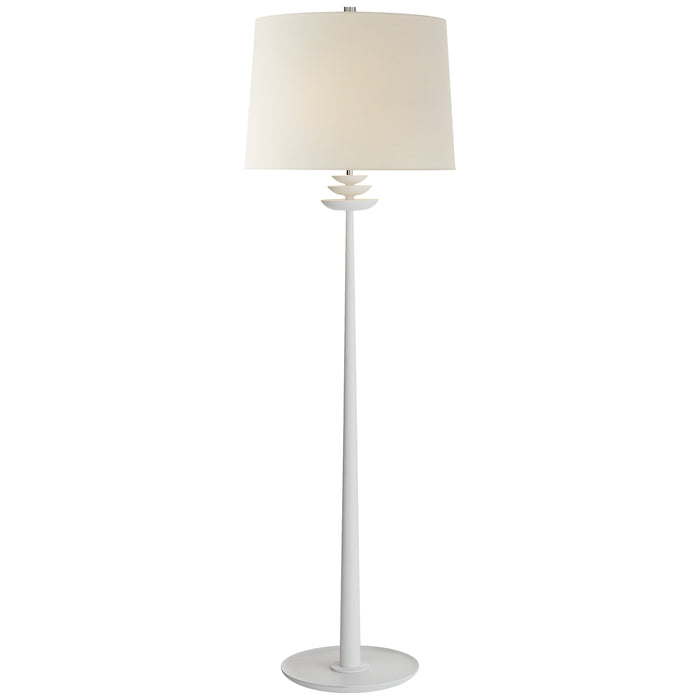 Visual Comfort Signature ARN 1301WHT-L Two Light Floor Lamp, Plaster White