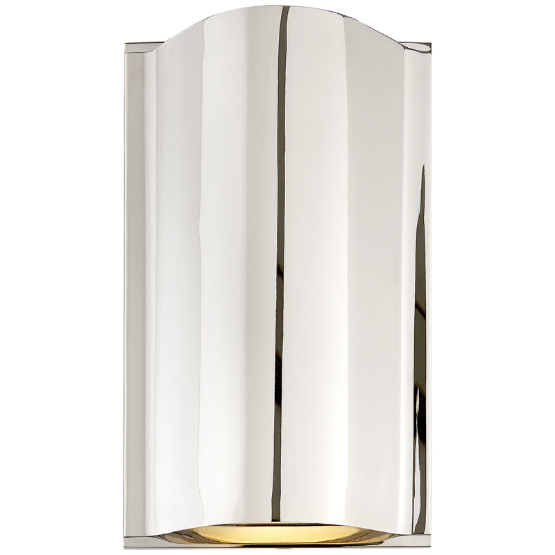 Visual Comfort Signature KW 2704PN-FG LED Wall Sconce, Polished Nickel