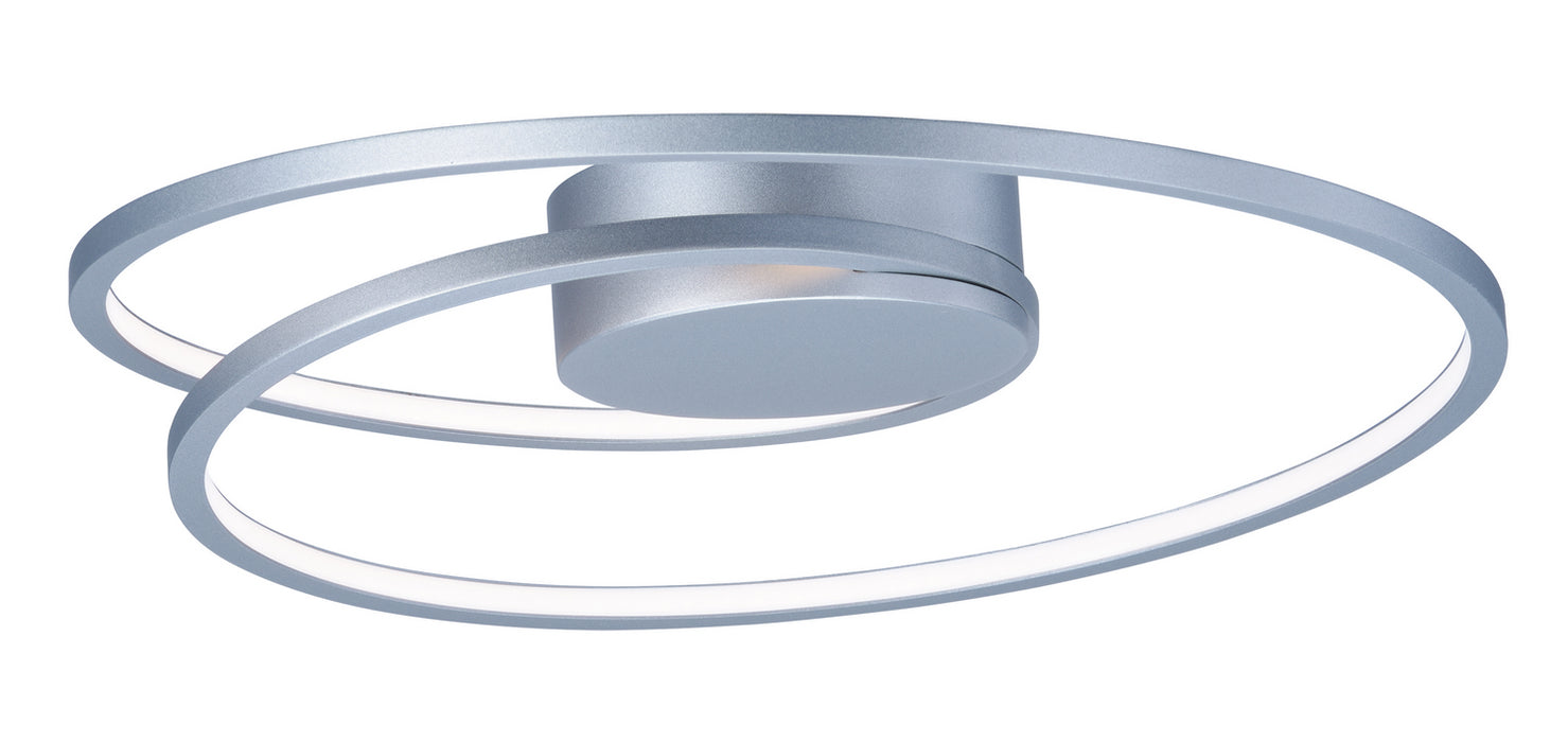 ET2 E21320-MS LED Flush Mount, Matte Silver