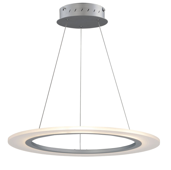 ET2 E22653-11MS LED Pendant, Matte Silver