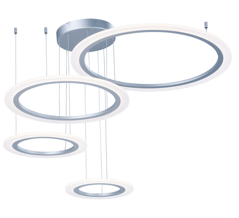 ET2 E22662-11MS LED Pendant, Matte Silver