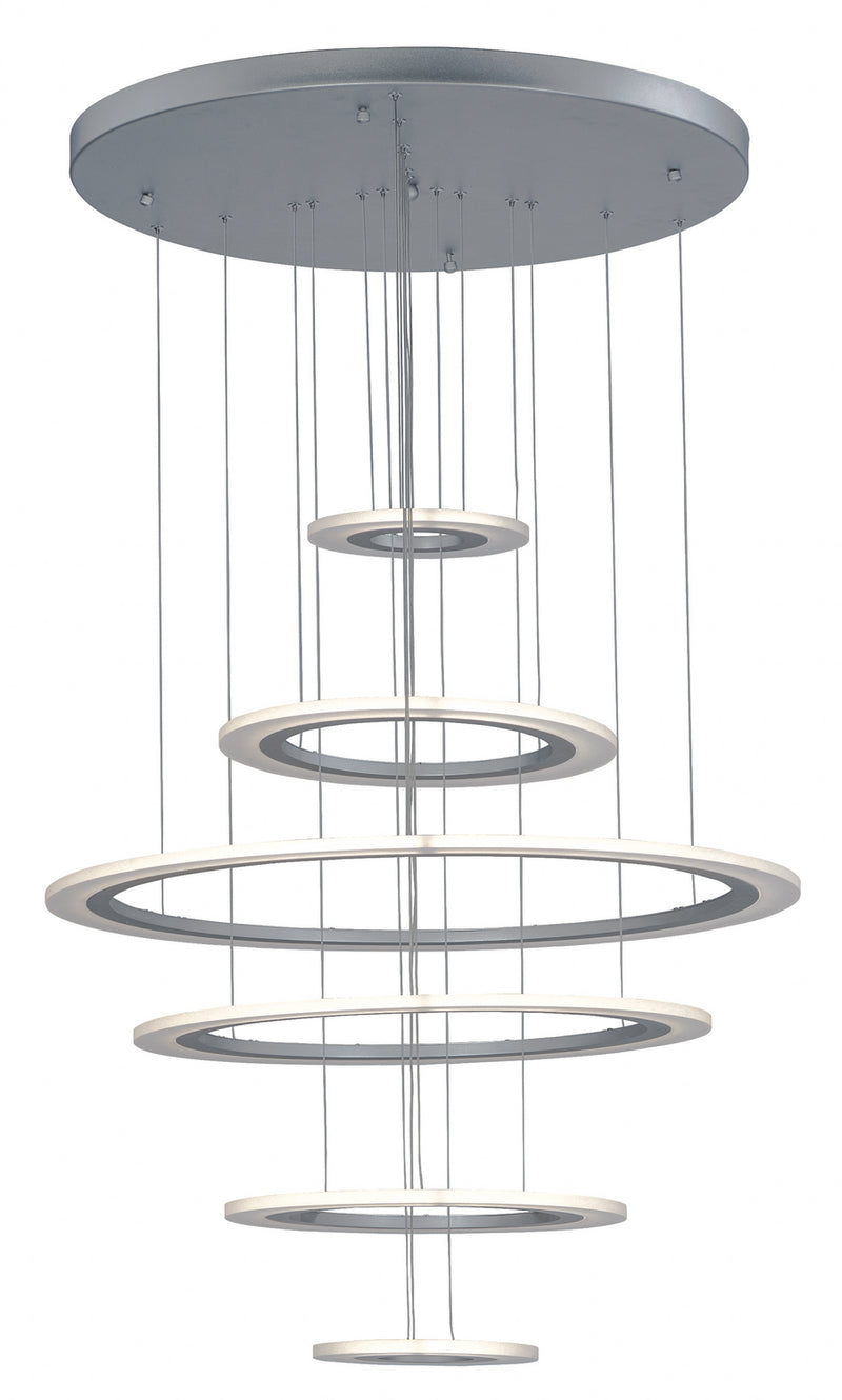 ET2 E22664-11MS LED Pendant, Matte Silver