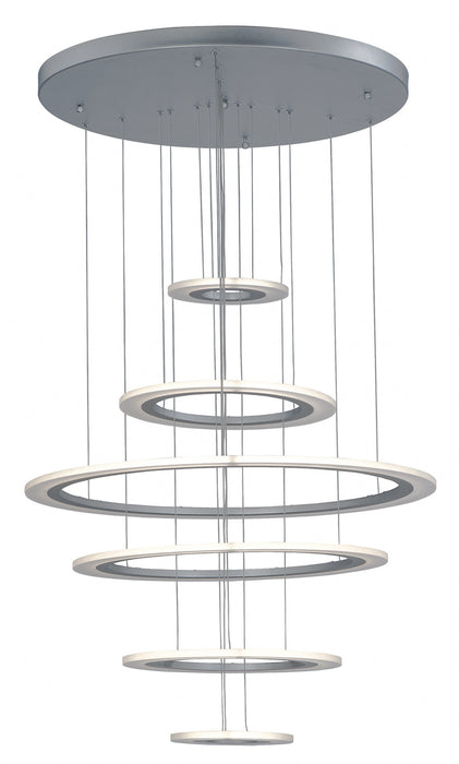 ET2 E22664-11MS LED Pendant, Matte Silver