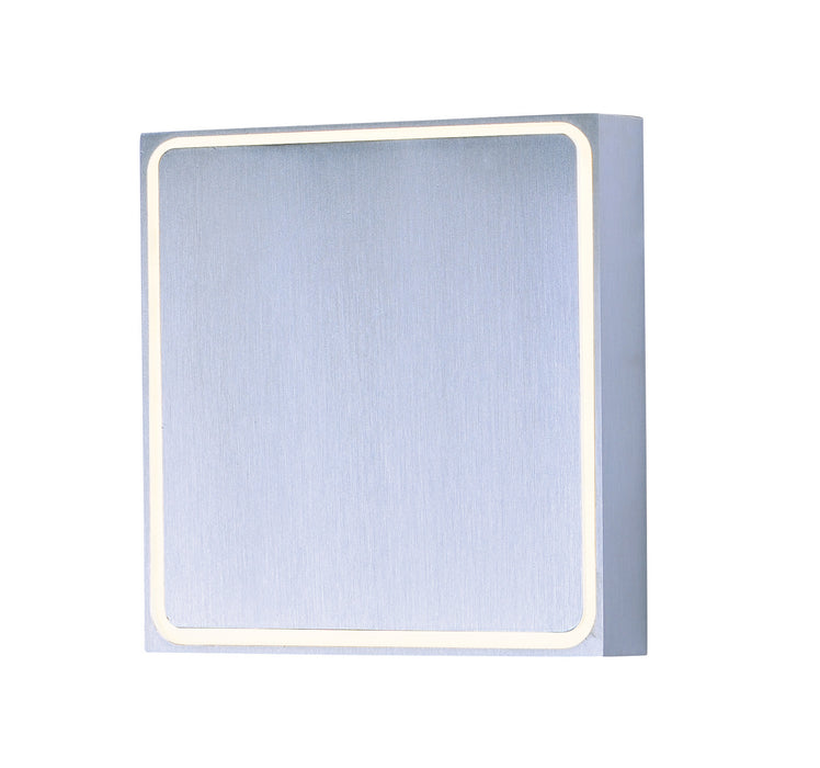 ET2 E41329-SA LED Outdoor Wall Sconce, Satin Aluminum