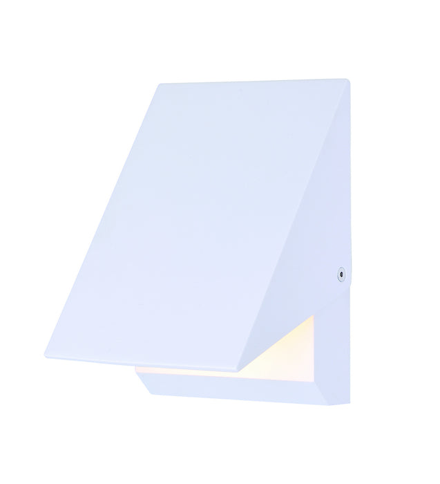 ET2 E41333-WT LED Outdoor Wall Sconce, White
