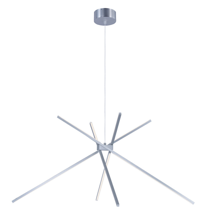 ET2 E41443-SA LED Pendant, Satin Aluminum