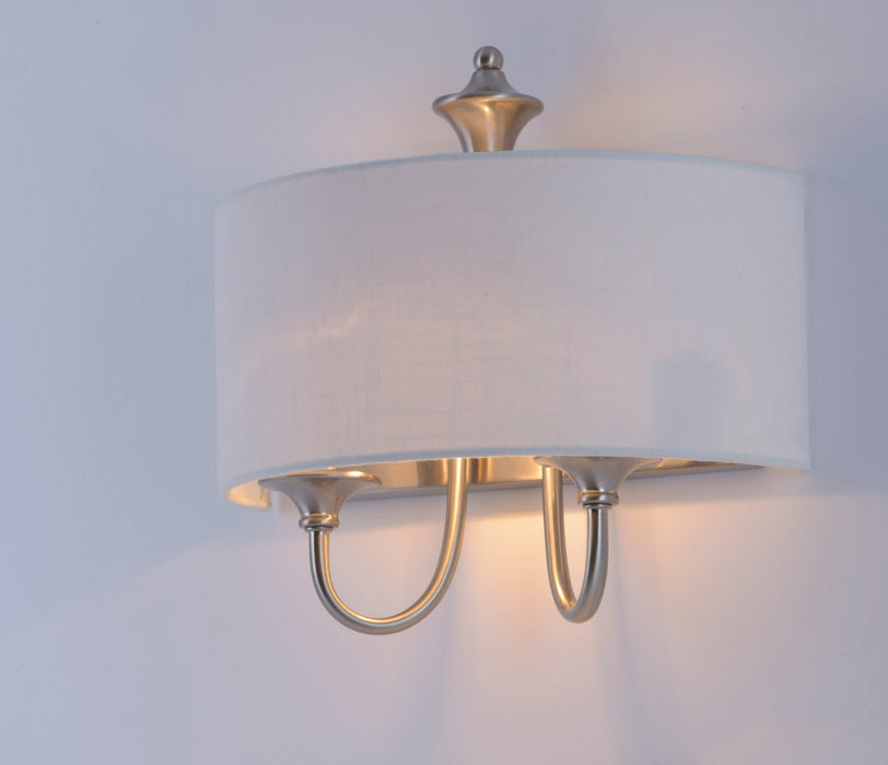 Maxim 10012WLSN One Light Wall Sconce, Satin Nickel