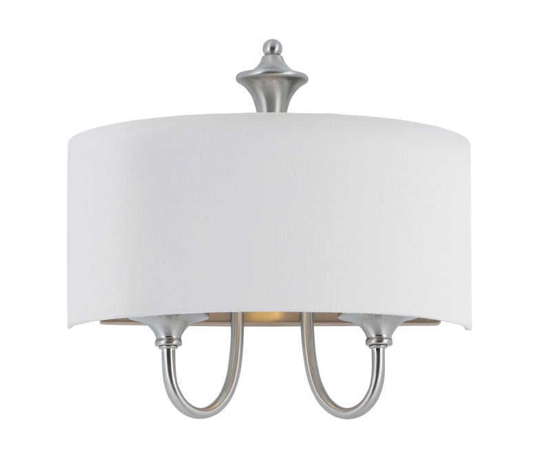 Maxim 10012WLSN One Light Wall Sconce, Satin Nickel