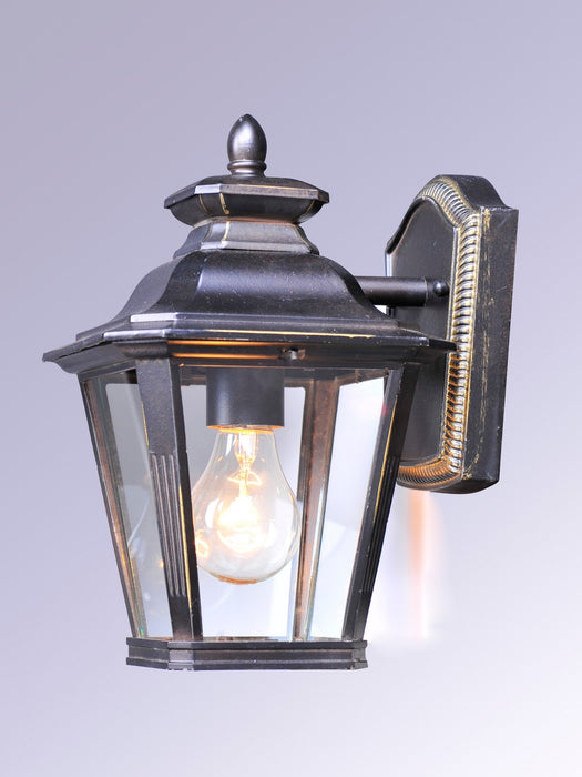 Maxim 1133CLBZ One Light Outdoor Wall Lantern, Bronze