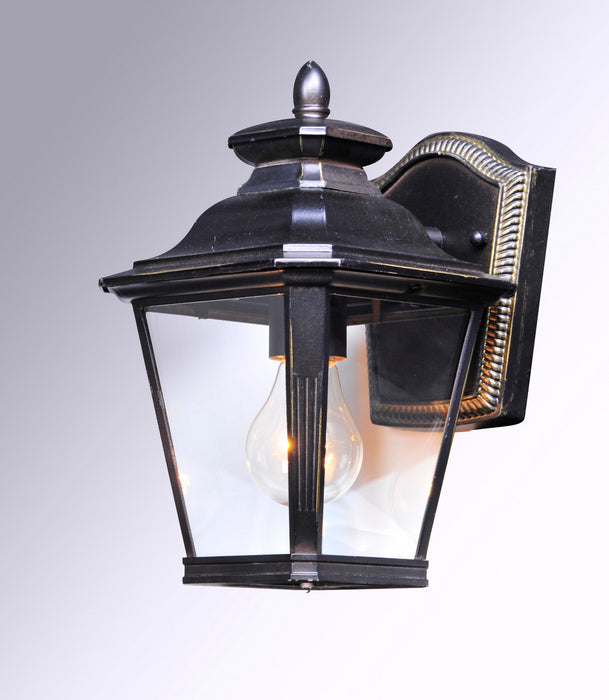 Maxim 1133CLBZ One Light Outdoor Wall Lantern, Bronze