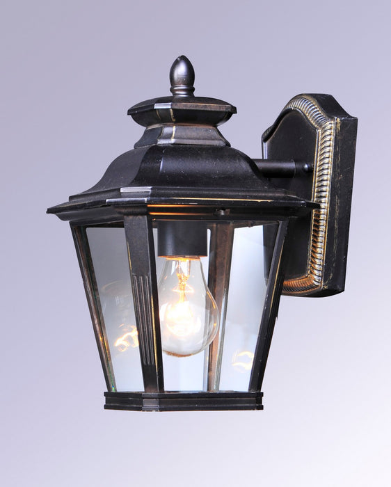 Maxim 1133CLBZ One Light Outdoor Wall Lantern, Bronze