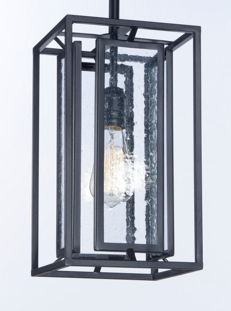 Maxim 21672CDBK One Light Pendant, Black