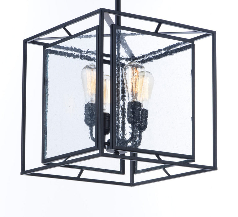 Maxim 21675CDBK Four Light Pendant, Black