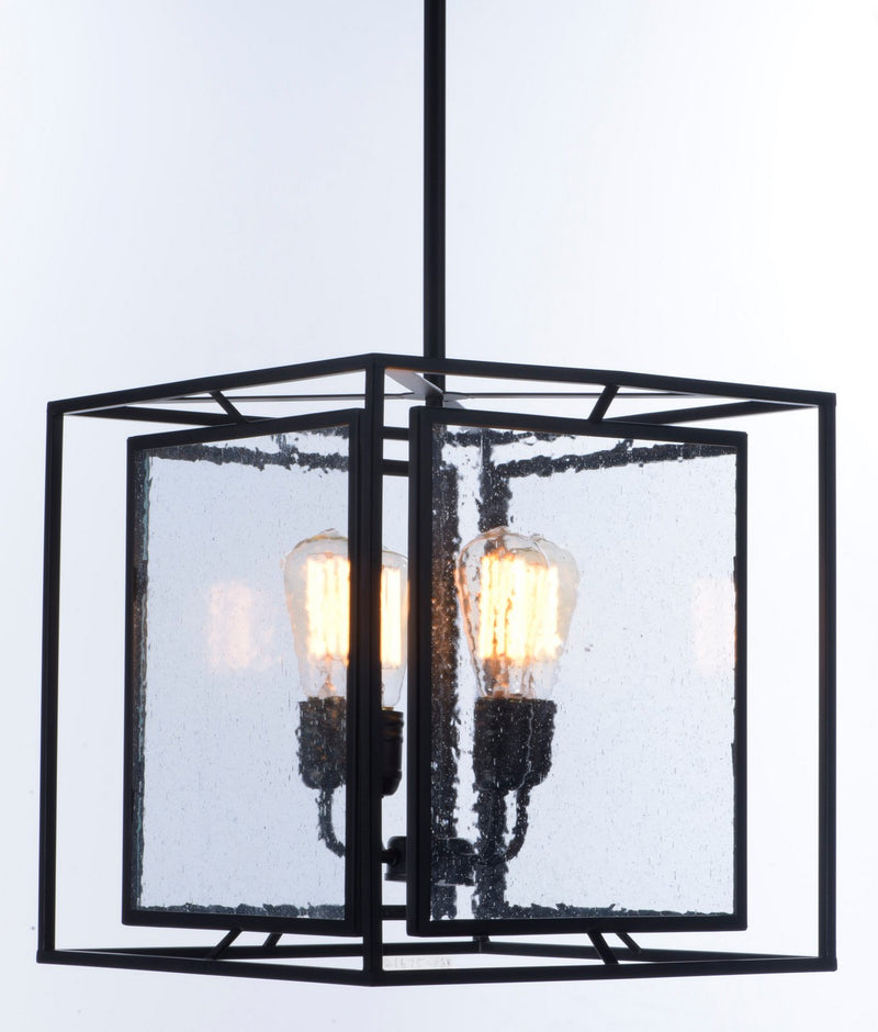 Maxim 21675CDBK Four Light Pendant, Black