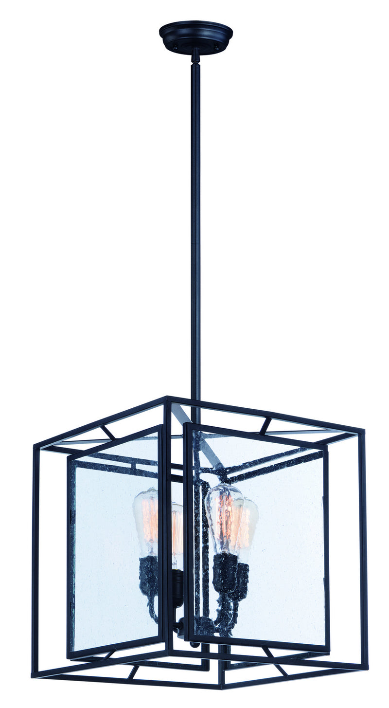 Maxim 21675CDBK Four Light Pendant, Black