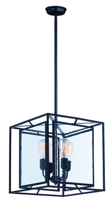Maxim 21675CDBK Four Light Pendant, Black