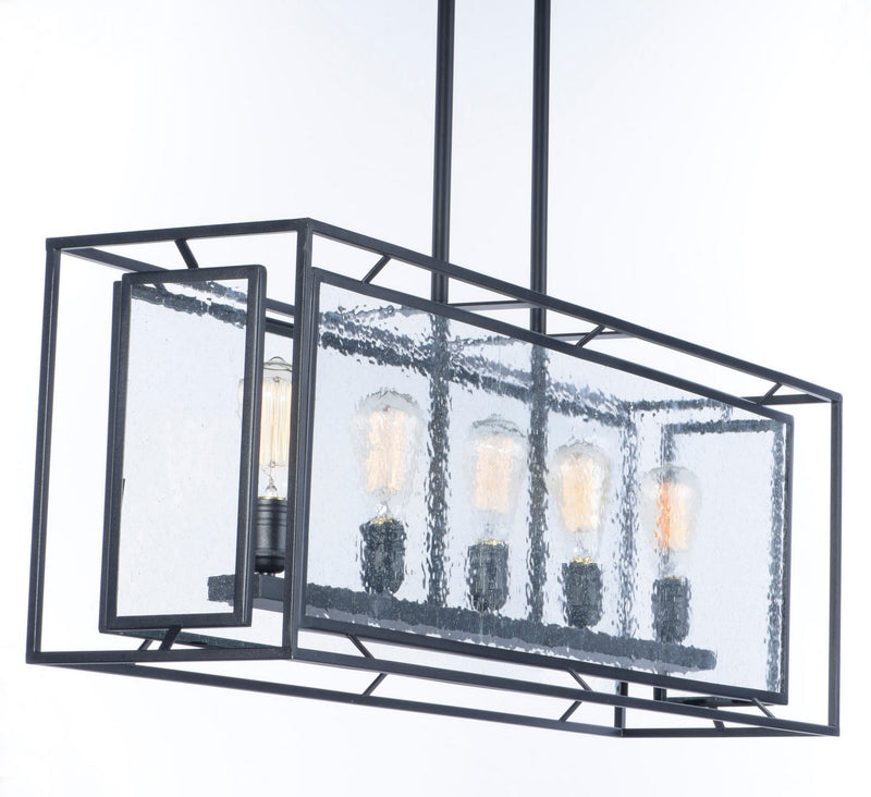 Maxim 21677CDBK Five Light Chandelier, Black