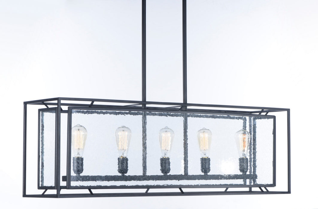 Maxim 21677CDBK Five Light Chandelier, Black