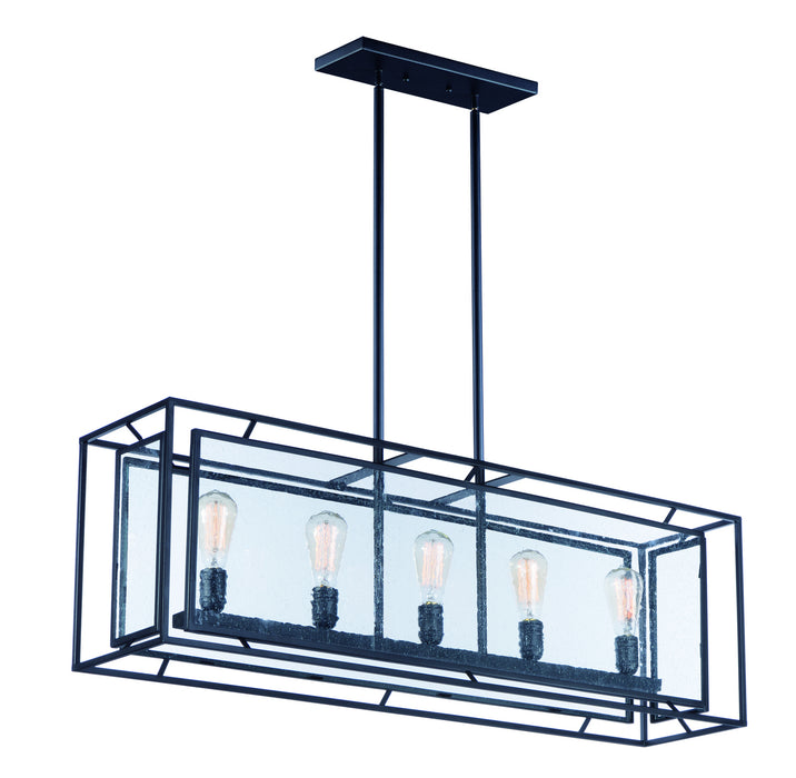 Maxim 21677CDBK Five Light Chandelier, Black