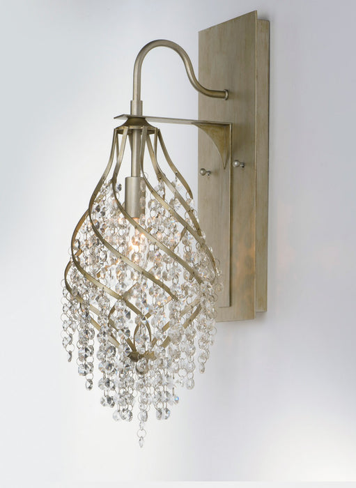 Maxim 22001BCGS One Light Wall Sconce, Golden Silver