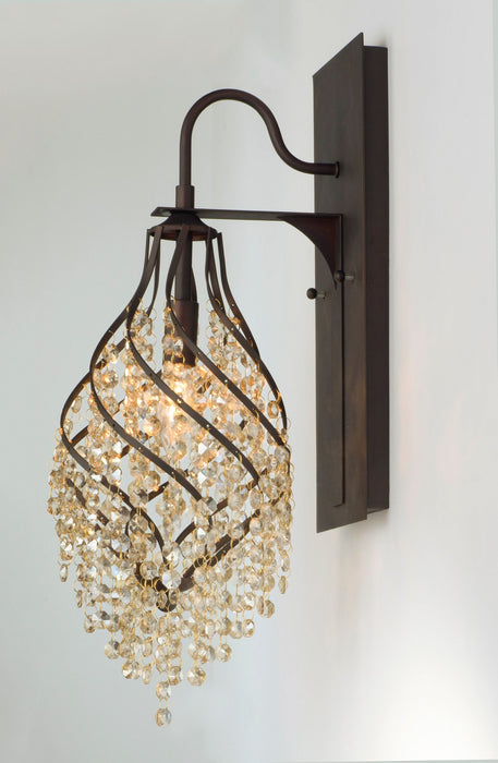 Maxim 22001CGOI One Light Wall Sconce, Oil Rubbed Bronze