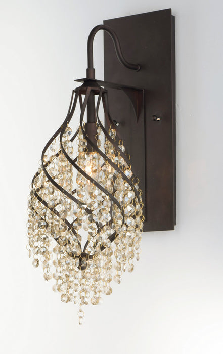 Maxim 22001CGOI One Light Wall Sconce, Oil Rubbed Bronze