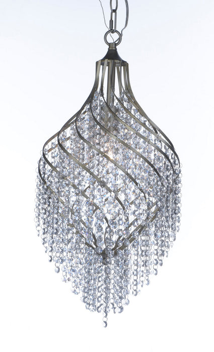 Maxim 22005BCGS One Light Pendant, Golden Silver