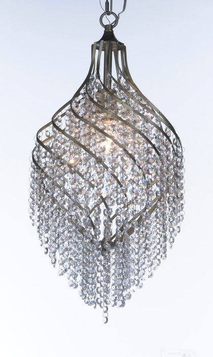 Maxim 22005BCGS One Light Pendant, Golden Silver