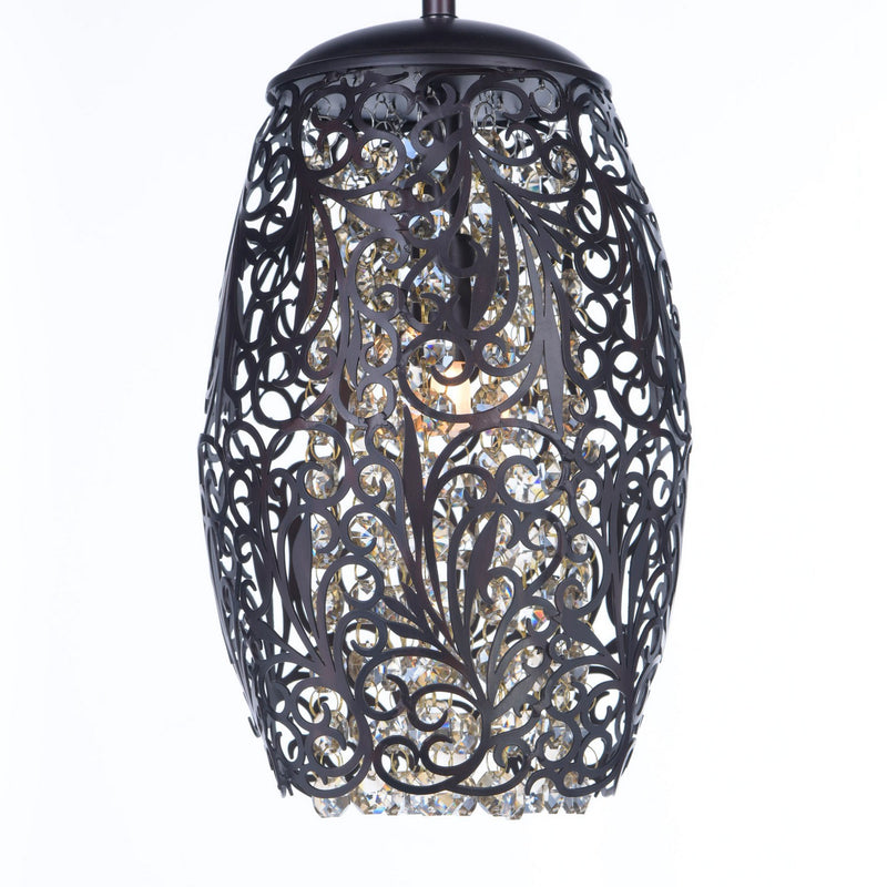 Maxim 24153CGOI One Light Mini Pendant, Oil Rubbed Bronze