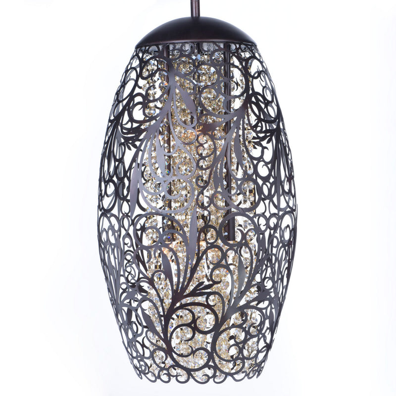 Maxim 24153CGOI One Light Mini Pendant, Oil Rubbed Bronze