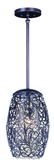 Maxim 24153CGOI One Light Mini Pendant, Oil Rubbed Bronze