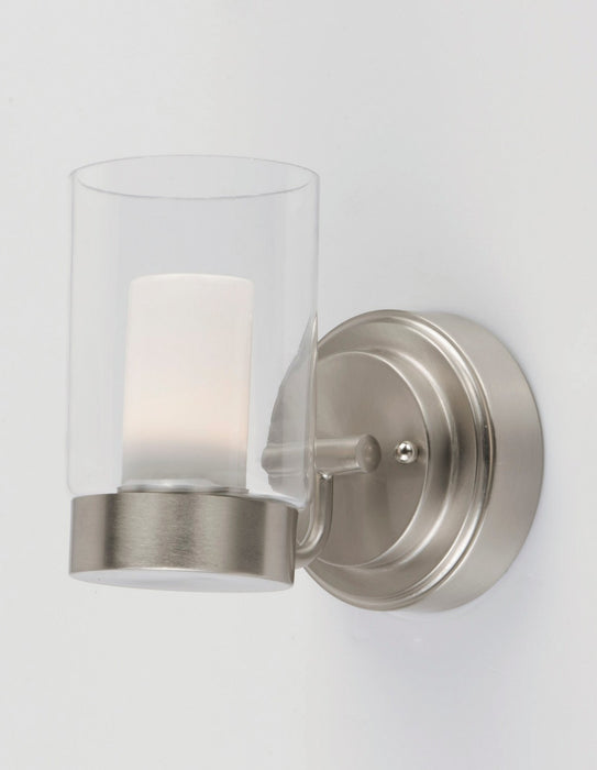 Maxim 30261CLFTSN LED Wall Sconce, Satin Nickel