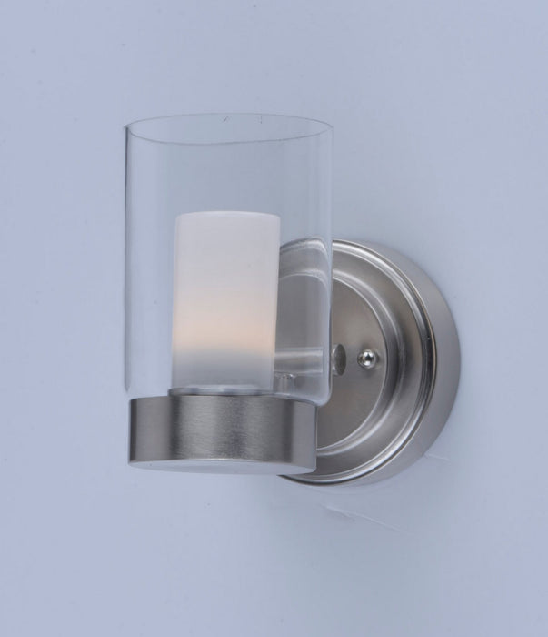 Maxim 30261CLFTSN LED Wall Sconce, Satin Nickel