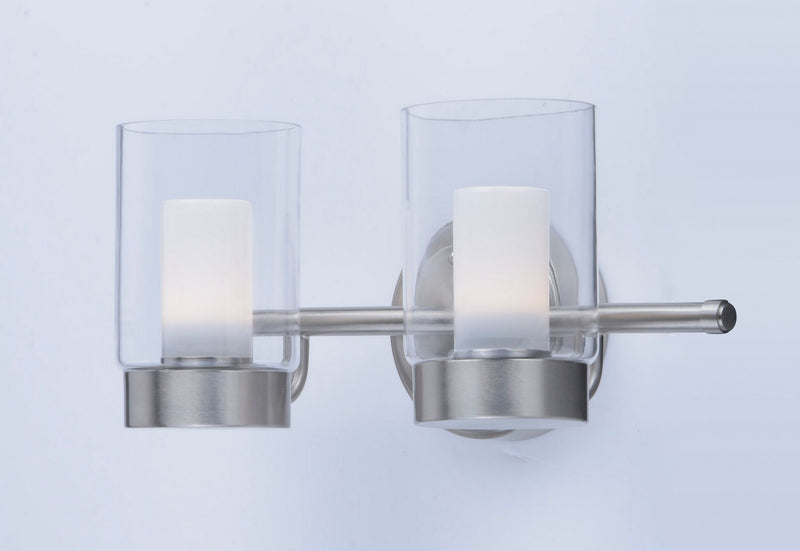 Maxim 30262CLFTSN LED Bath Vanity, Satin Nickel