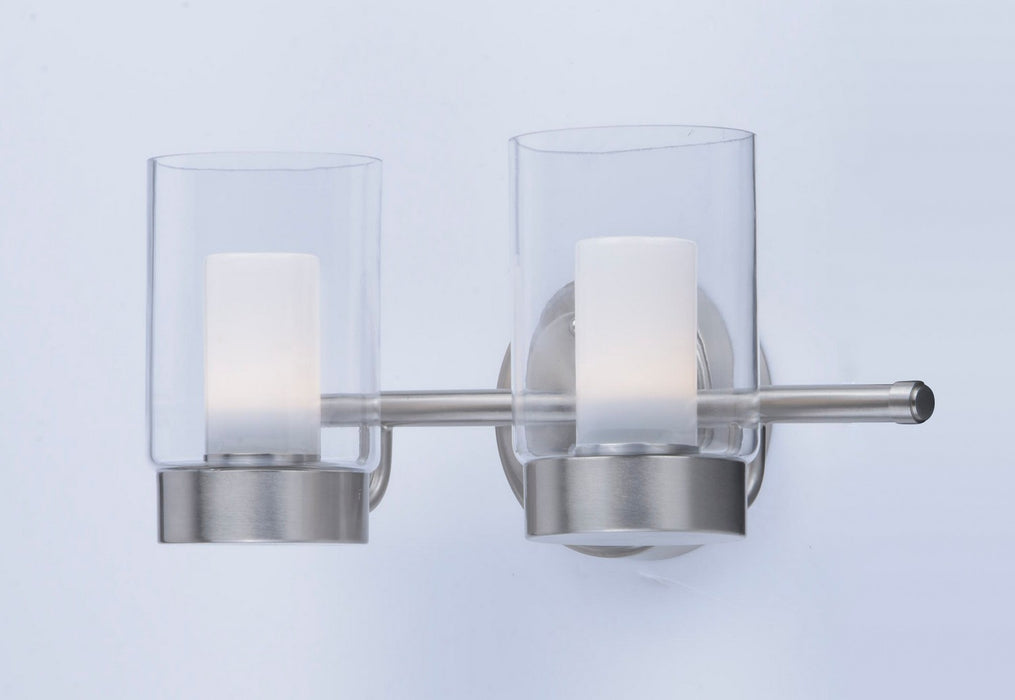Maxim 30262CLFTSN LED Bath Vanity, Satin Nickel