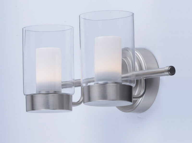 Maxim 30262CLFTSN LED Bath Vanity, Satin Nickel