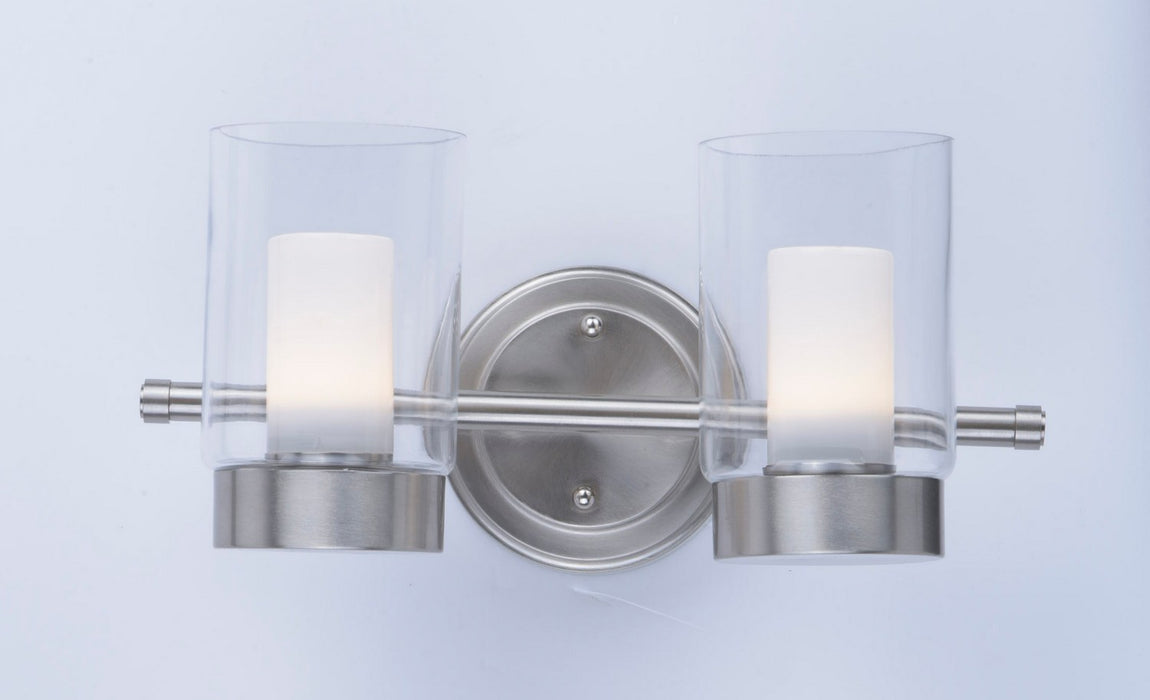 Maxim 30262CLFTSN LED Bath Vanity, Satin Nickel
