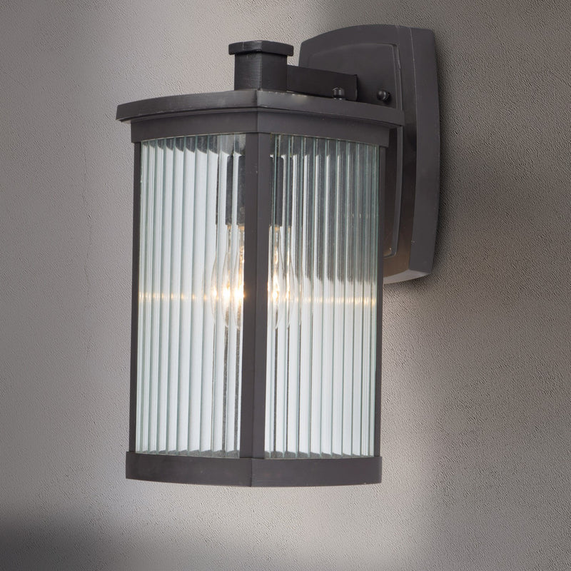 Maxim 3253CRBZ One Light Outdoor Wall Lantern, Bronze