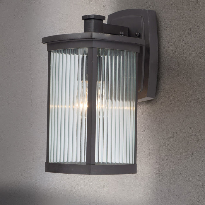 Maxim 3253CRBZ One Light Outdoor Wall Lantern, Bronze