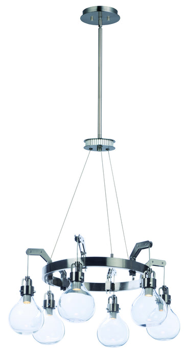Maxim 39695CLDSN LED Pendant, Dark Satin Nickel