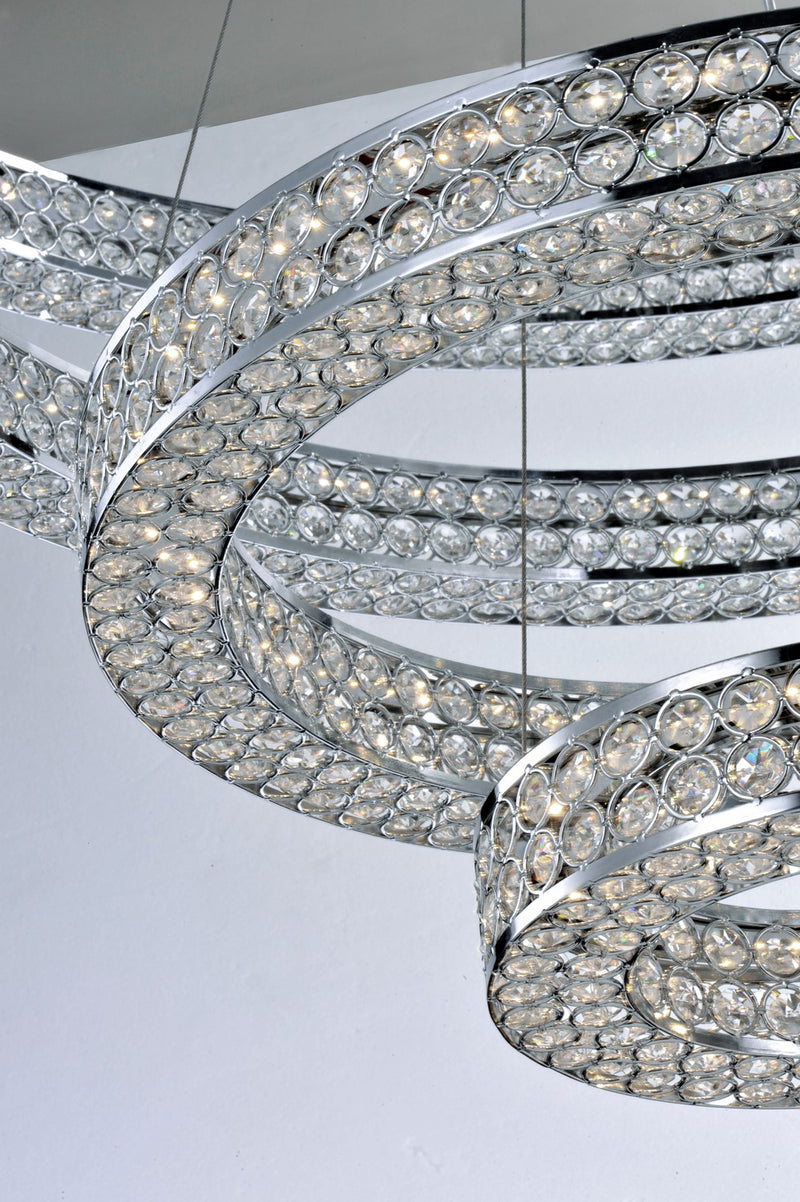 Maxim 39779BCPC LED Chandelier, Polished Chrome
