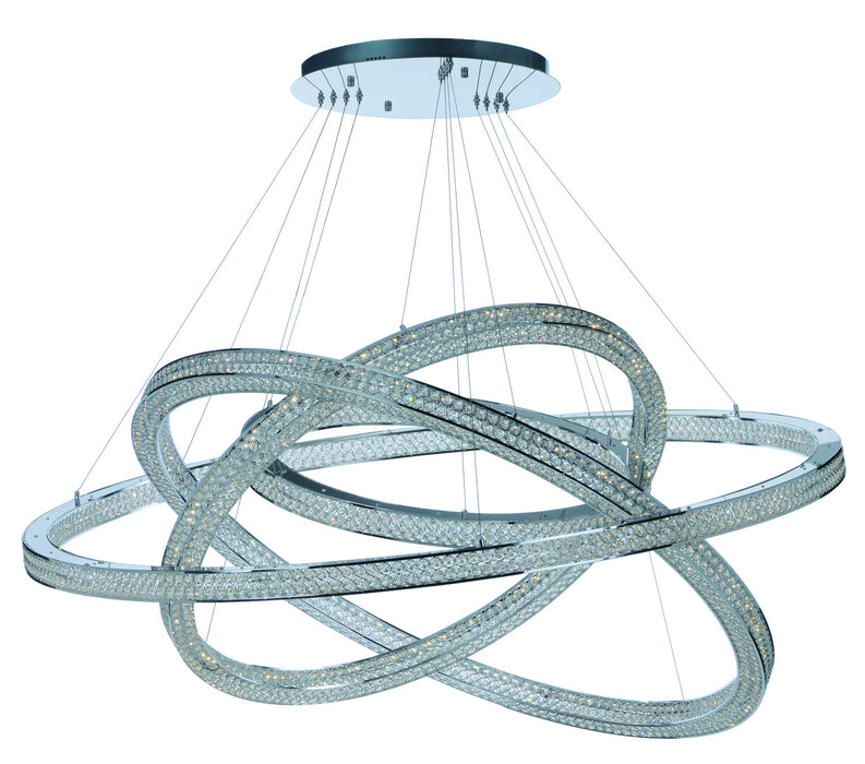 Maxim 39779BCPC LED Chandelier, Polished Chrome