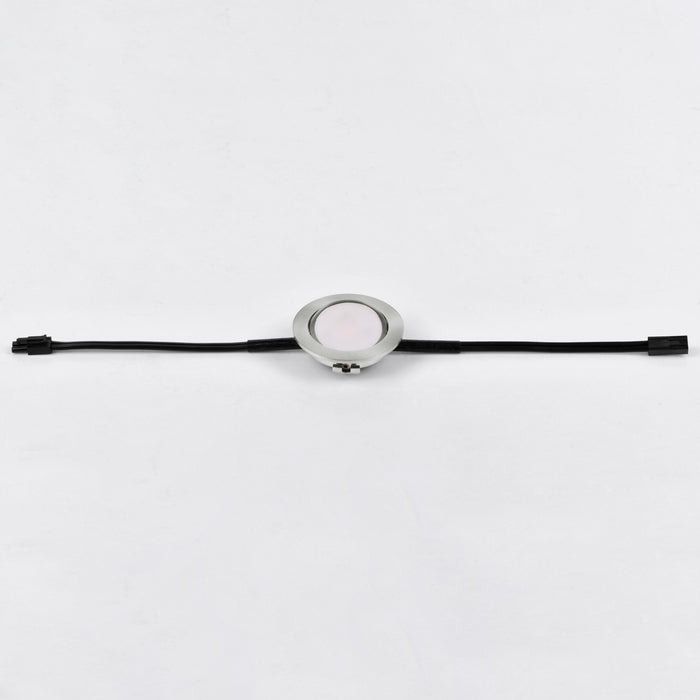 Maxim 53830SN LED Puck, Satin Nickel