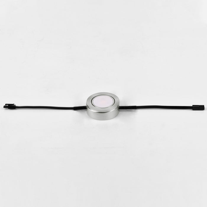 Maxim 53830SN LED Puck, Satin Nickel