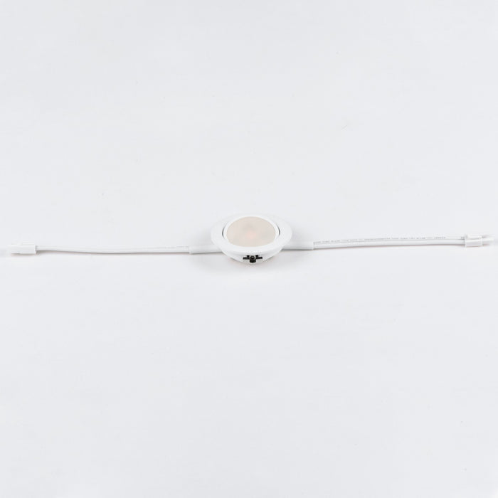 Maxim 53830WT LED Puck, White