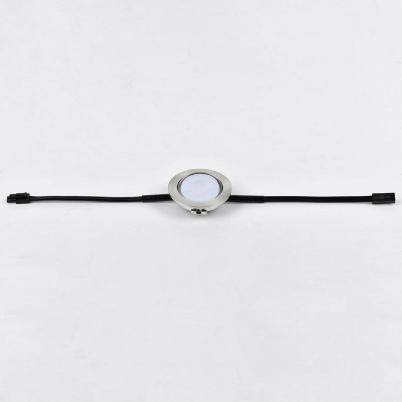 Maxim 53832SN LED Puck, Satin Nickel