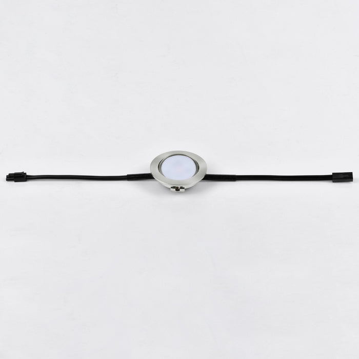 Maxim 53832SN LED Puck, Satin Nickel